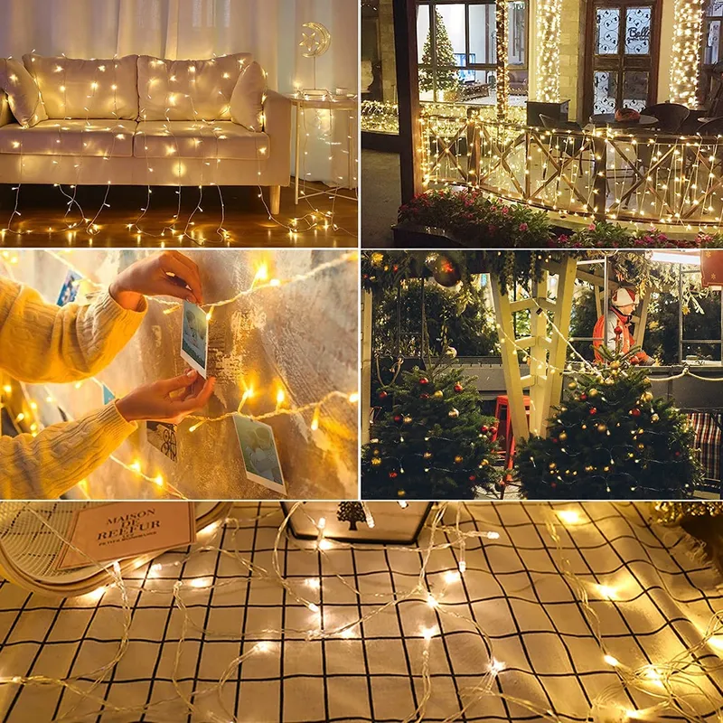 Guirlande led 10M jaune