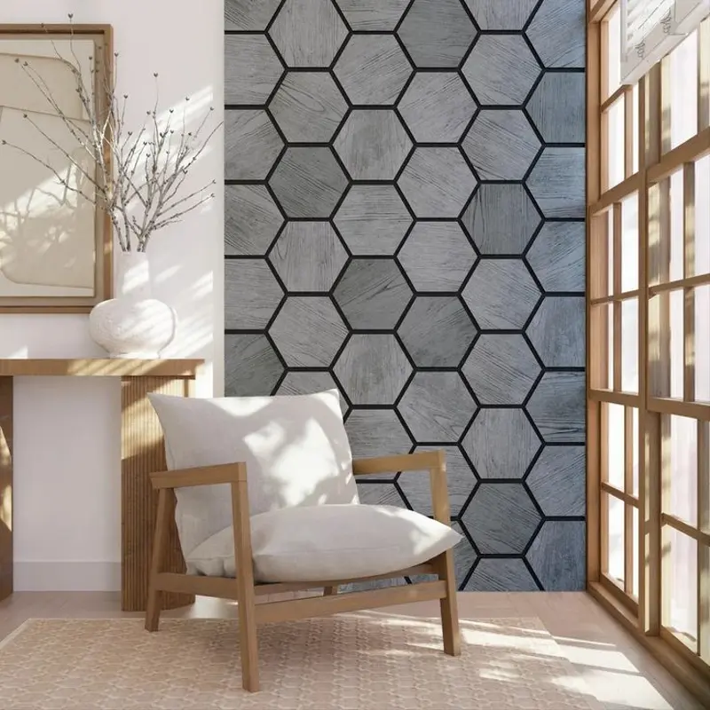hexabois gris