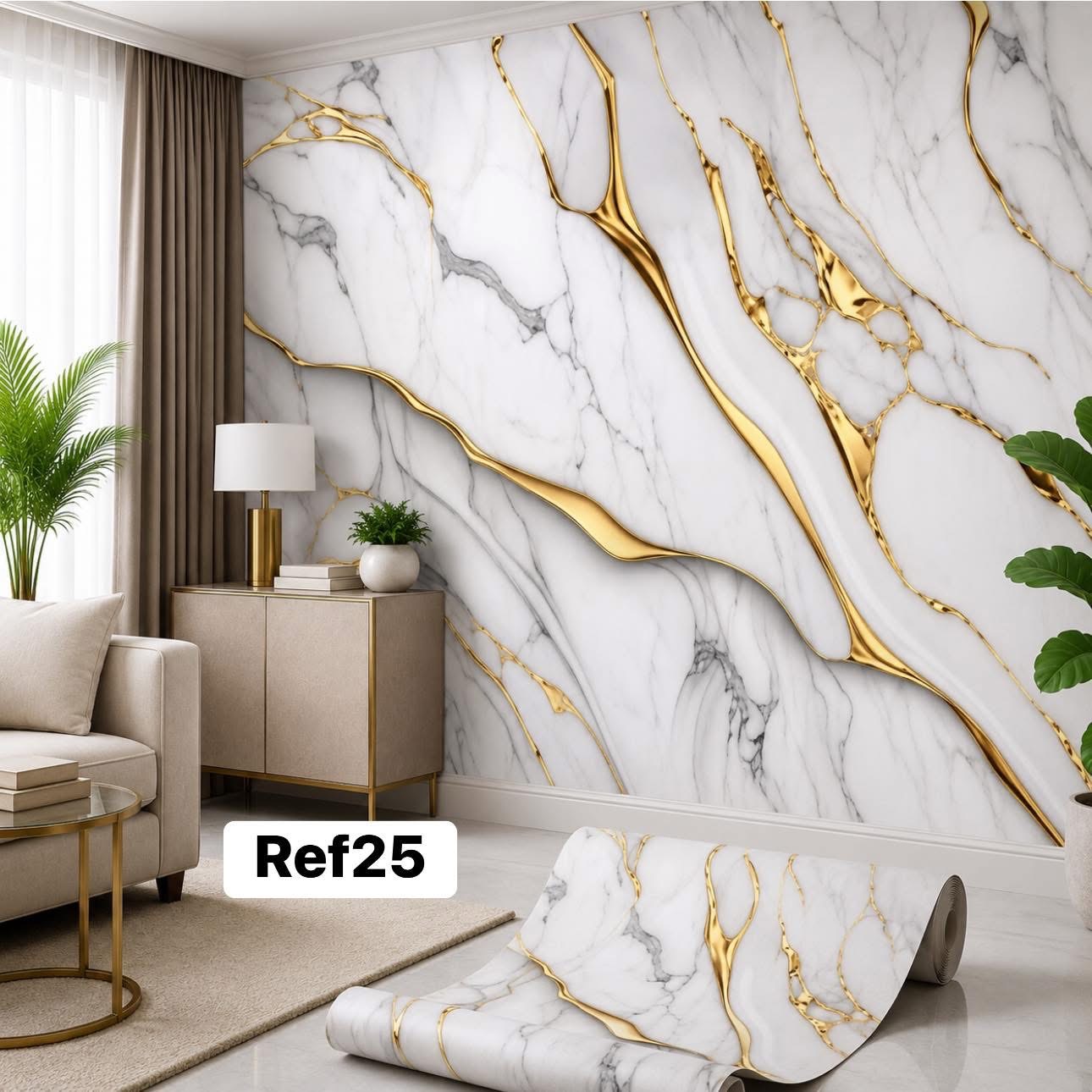 Rouleaux faux marbre 3m/1.20m (épaisseur 3 mm ) ref26