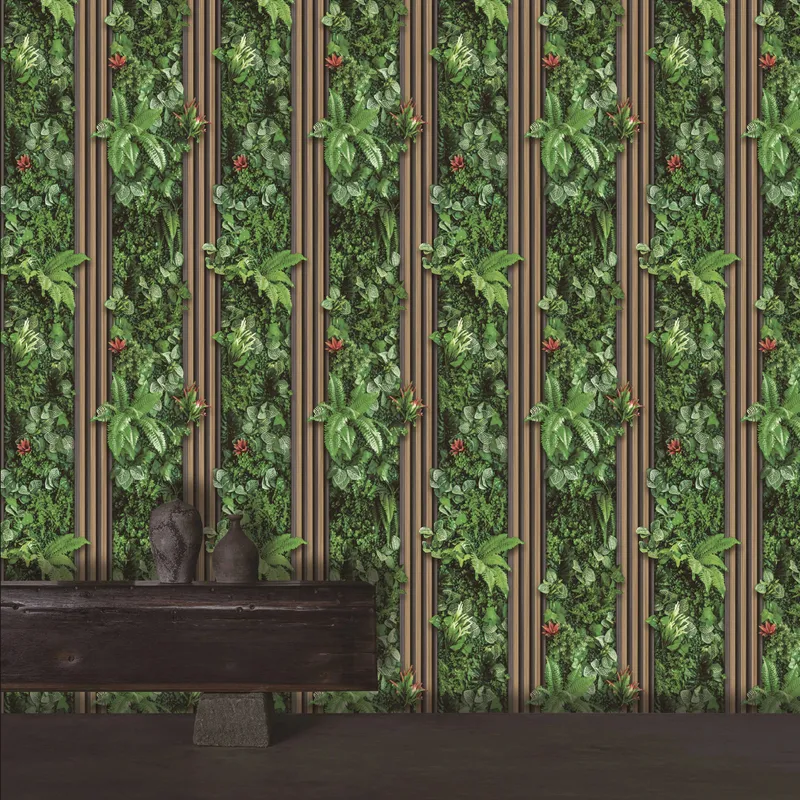 Papier peint 3D jungle wood ref 13