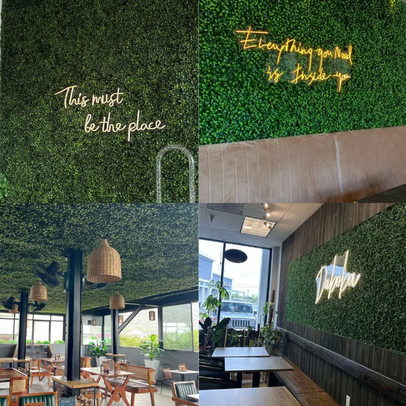 Mur Vegetal Simple ( 308 feuille )