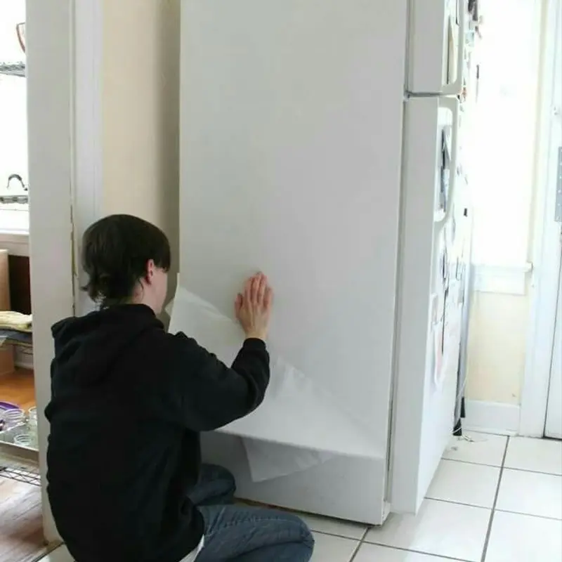 White cover adhesif 2 M/60 CM