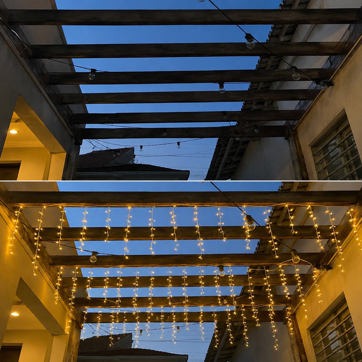 rideaux led 4M/60CM