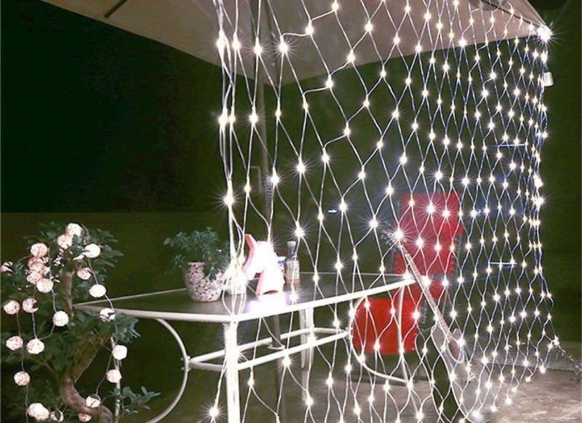 filet lumineuse 3M/2M Blanc