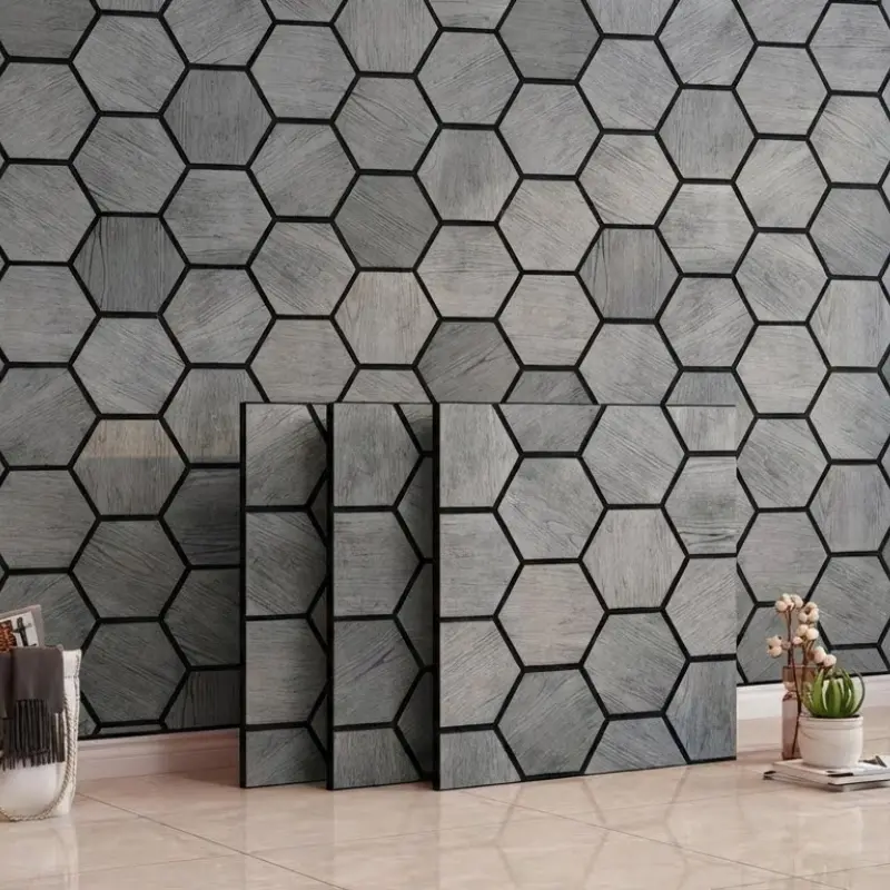 hexabois gris